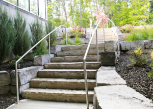 stone stairs